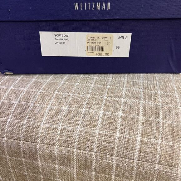 Stuart Weitzman Softbow metallic wedge size 6.5 - Picture 10 of 10